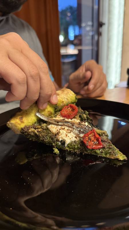 Bob artista della pizza.