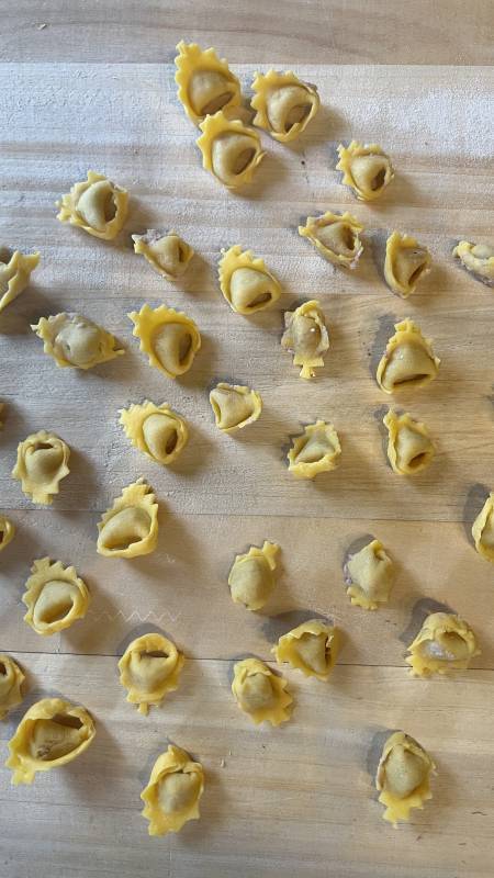 I tortellini con la panna di affioramento che mettono tutti d'accordo.